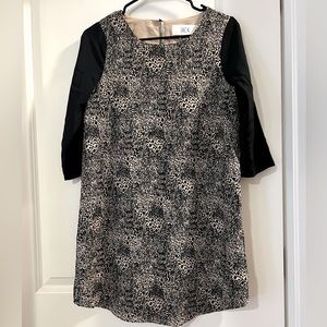 Black print dress size XS, brand JACK by BBDakota. Excellent condition